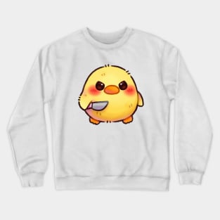 Chickie with a Knife Crewneck Sweatshirt